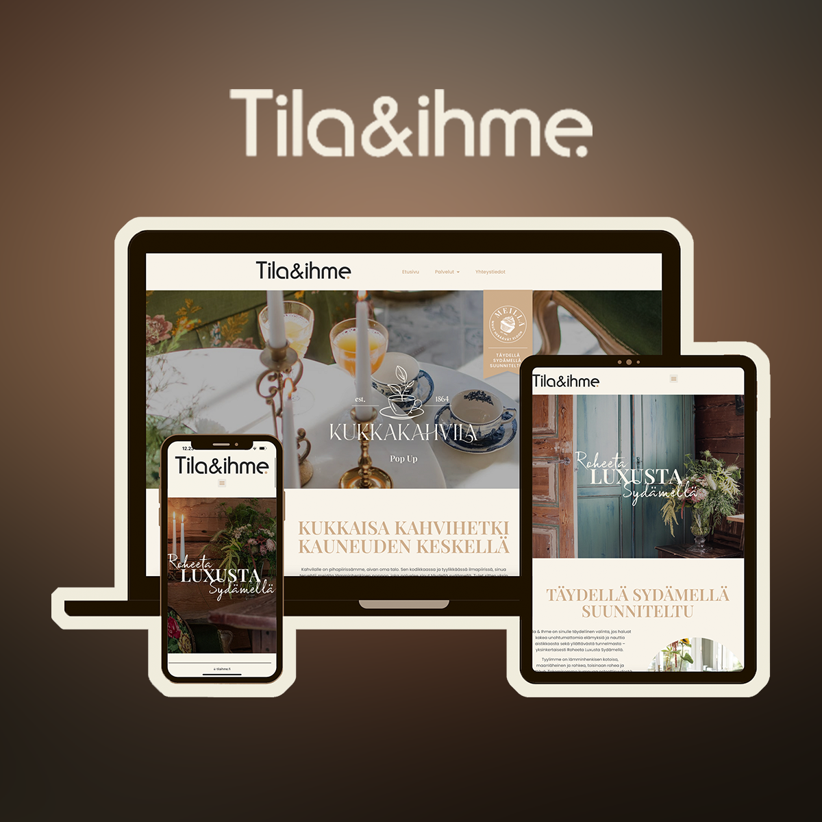Nettisivut – Tila&ihme